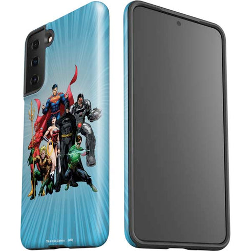 Justice League Heroes Stance 1 Galaxy S21 Plus 5G Pro Case