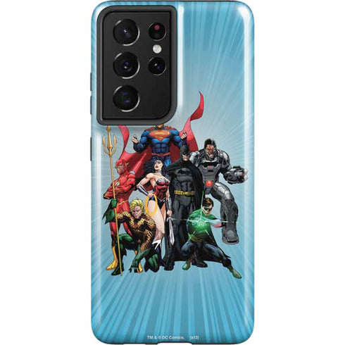 Justice League Heroes Stance 1 Galaxy S21 Ultra 5G Pro Case
