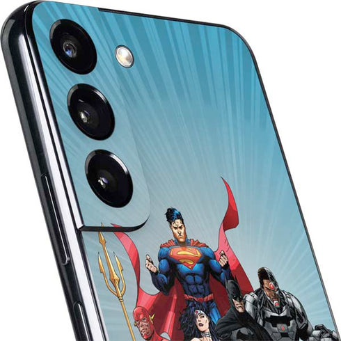 Justice League Heroes Stance 1 Galaxy S22 Plus Skin