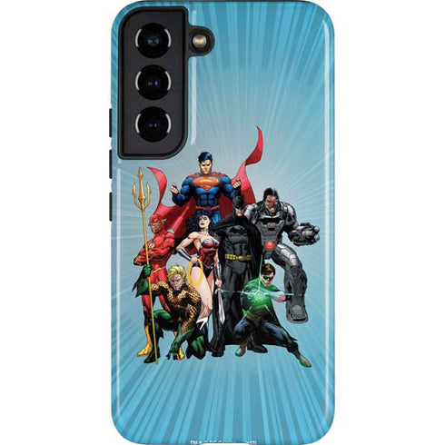 Justice League Heroes Stance 1 Galaxy S22 Pro Case