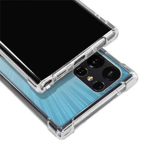 Justice League Heroes Stance 1 Galaxy S22 Ultra Clear Case