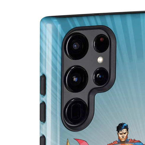 Justice League Heroes Stance 1 Galaxy S22 Ultra Pro Case