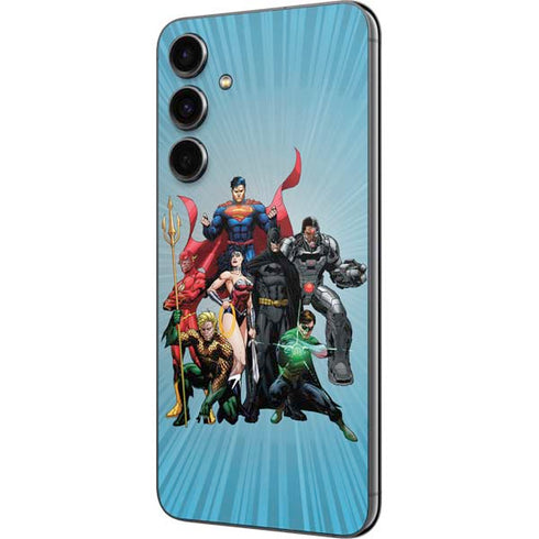 Justice League Heroes Stance 1 Galaxy S23 FE Skin