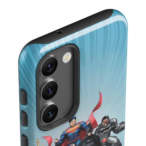 Justice League Heroes Stance 1 Galaxy S23 Plus Pro Case