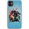 Justice League Heroes Stance 1 iPhone 11 Clear Case