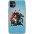 Justice League Heroes Stance 1 iPhone 11 Clear Case