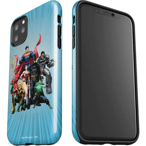 Justice League Heroes Stance 1 iPhone 11 Pro Max Impact Case