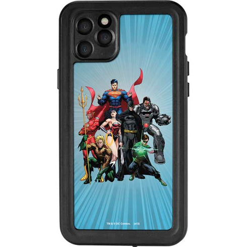 Justice League Heroes Stance 1 iPhone 11 Pro Max Waterproof Case