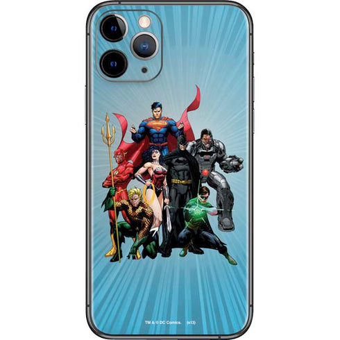 Justice League Heroes Stance 1 iPhone 11 Pro Skin