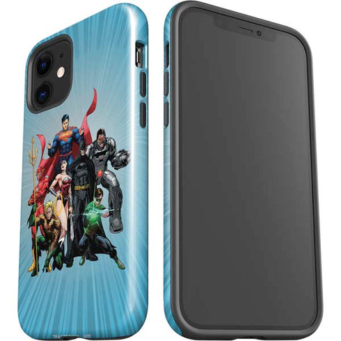 Justice League Heroes Stance 1 iPhone 12 Impact Case