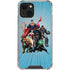 Justice League Heroes Stance 1 iPhone 13 Mini Clear Case