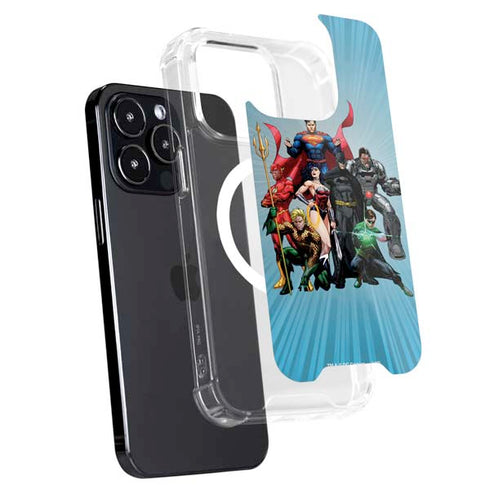 Justice League Heroes Stance 1 iPhone 14 Pro MagSafe Case