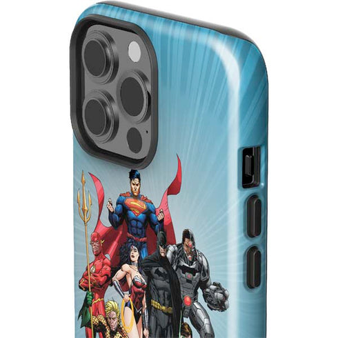 Justice League Heroes Stance 1 iPhone 15 Pro Max Impact Case