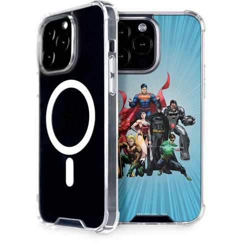 Justice League Heroes Stance 1 iPhone 14 Pro Max MagSafe Case