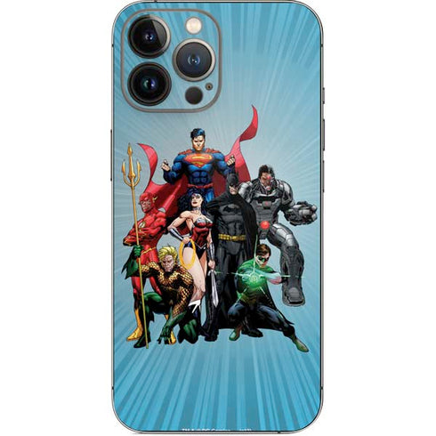 Justice League Heroes Stance 1 iPhone 14 Pro Max Skin