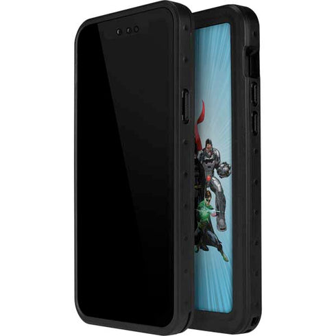Justice League Heroes Stance 1 iPhone 14 Pro Max Waterproof Case