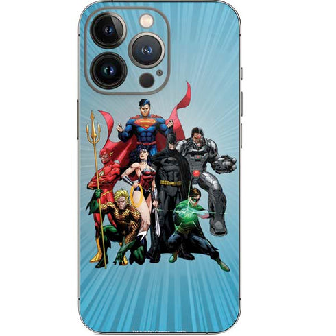 Justice League Heroes Stance 1 iPhone 14 Pro Skin
