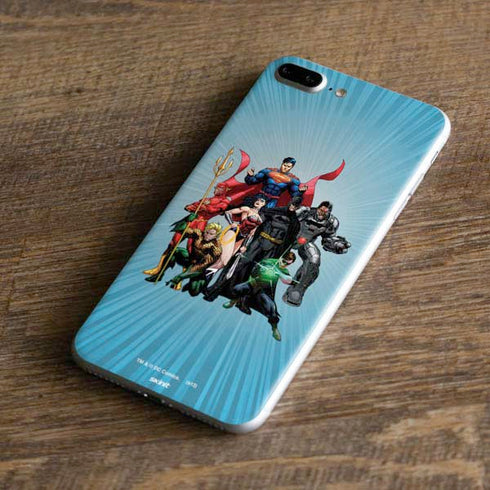 Justice League Heroes Stance 1 iPhone 7 Plus Skin