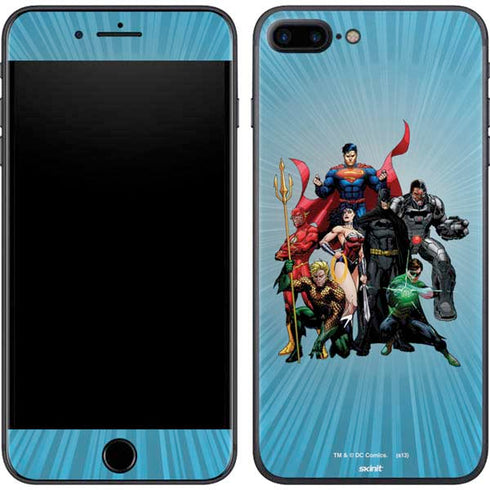 Justice League Heroes Stance 1 iPhone 8 Plus Skin