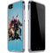 Justice League Heroes Stance 1 iPhone SE (2nd & 3rd Gen) Clear Case