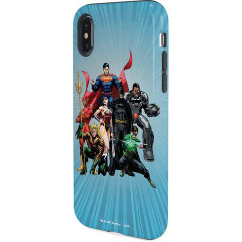 Justice League Heroes Stance 1 iPhone X Pro Case