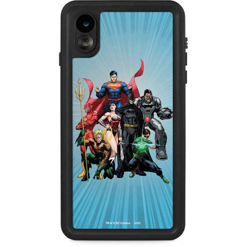 Justice League Heroes Stance 1 iPhone XR Waterproof Case