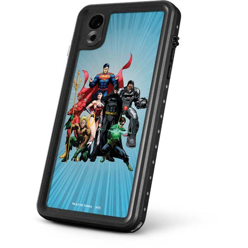 Justice League Heroes Stance 1 iPhone XR Waterproof Case