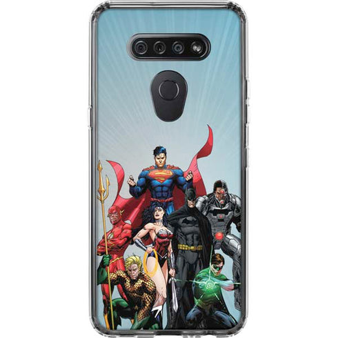 Justice League Heroes Stance 1 LG K51/Q51 Clear Case