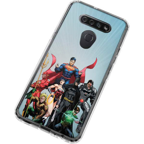 Justice League Heroes Stance 1 LG K51/Q51 Clear Case