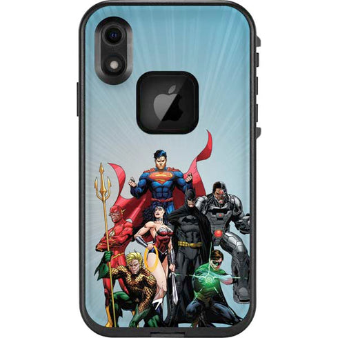 Justice League Heroes Stance 1 LifeProof Fre iPhone Skin