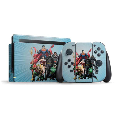 Justice League Heroes Stance 1 Nintendo Switch Bundle Skin
