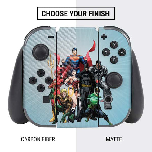 Justice League Heroes Stance 1 Nintendo Switch Bundle Skin