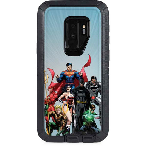 Justice League Heroes Stance 1 Otterbox Defender Galaxy Skin