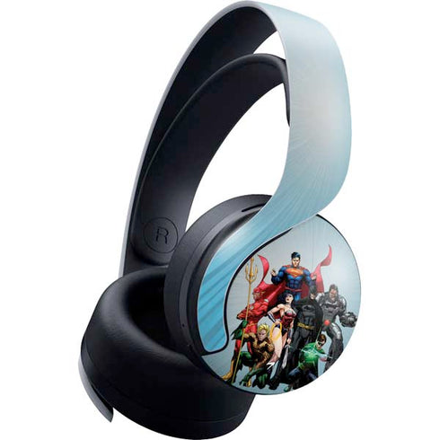 Justice League Heroes Stance 1 PULSE 3D Wireless Headset for PS5 Skin