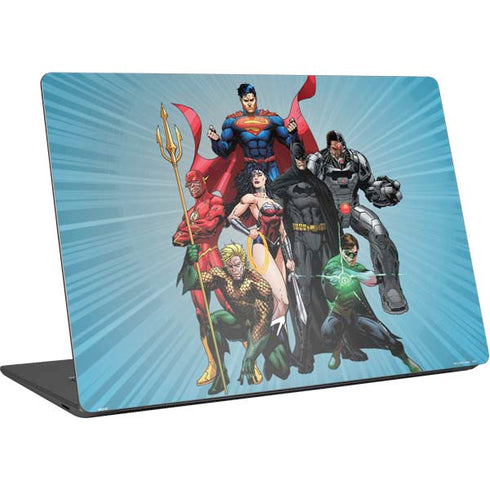 Justice League Heroes Stance 1 Surface Laptop 4 15in Skin
