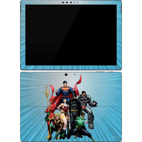 Justice League Heroes Stance 1 Surface Pro 7 Skin