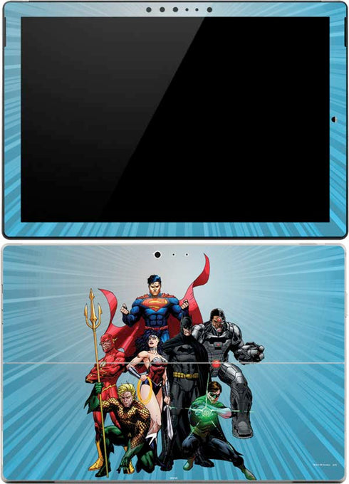 Justice League Heroes Stance 1 Surface Pro (2017) Skin
