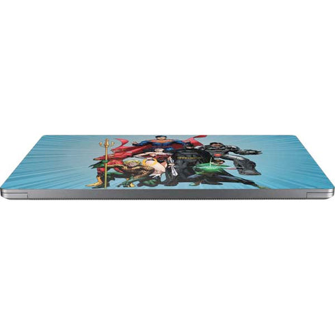 Justice League Heroes Stance 1 Universal Laptop 13in (10.6 x 7.6in) Skin