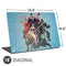 Justice League Heroes Stance 1 Universal Laptop 18in (14.6 x 10.6in) Skin