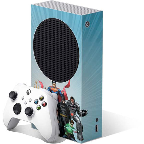 Justice League Heroes Stance 1 Xbox Series S Bundle Skin