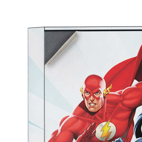 Justice League Team Power Up Corsair 4000D Tempered Glass Mid-Tower ATX Case Skin