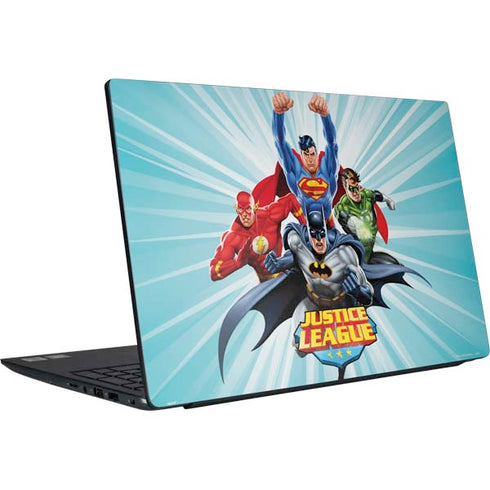 Justice League Team Power Up Dell Vostro Skin