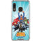 Justice League Team Power Up Galaxy A30 Clear Case