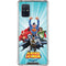 Justice League Team Power Up Galaxy A71 5G Clear Case