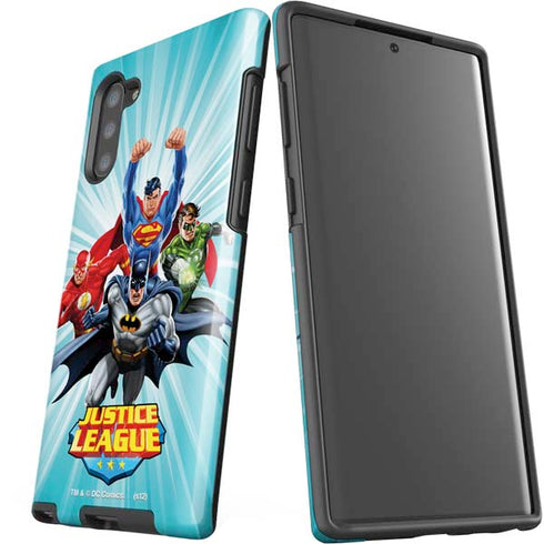 Justice League Team Power Up Galaxy Note 10 Pro Case