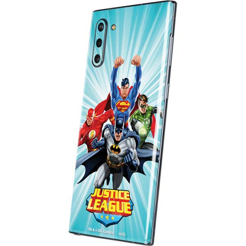 Justice League Team Power Up Galaxy Note 10 Skin
