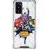 Justice League Team Power Up Galaxy Note20 5G Clear Case