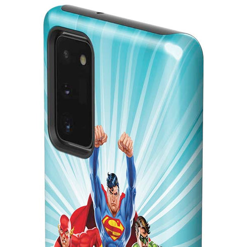 Justice League Team Power Up Galaxy Note20 5G Pro Case