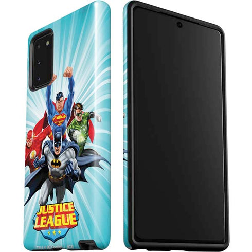 Justice League Team Power Up Galaxy Note20 5G Pro Case