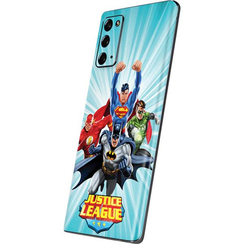 Justice League Team Power Up Galaxy Note20 5G Skin
